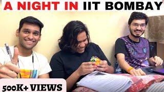 A Night In My Life at IIT BOMBAY ️ | Vlog | Campus Tour | Student