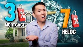 Using 7% HELOC to Pay off a 3% Mortgage?