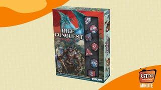 Dice Conquest by WizKids | Game Trade Minute | (A 60 Second Snapshot)