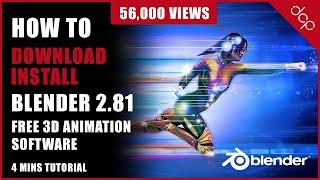 How to download and install Blender 2.81