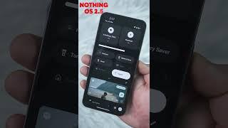 Nothing OS 3 0 Vs Nothing OS 2 5 Contol Center