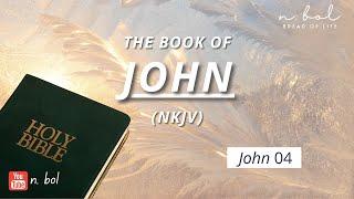 John 4 - NKJV Audio Bible with Text (BREAD OF LIFE)