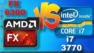 Was it that bad?  AMD FX 6300 vs Intel i7 3770 Released same time, same performance?