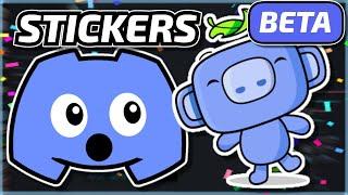 HOW TO UPLOAD STICKERS TO YOUR DISCORD SERVER (NEW FEATURE)