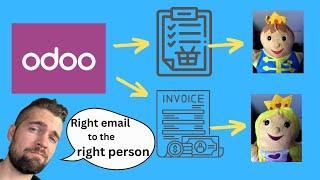 Send the Right Emails to the Right Person in ODOO