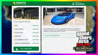 GTA Online The Criminal Enterprises DLC Update - ALL NEW Properties!  Luxury Car Dealership & MORE!