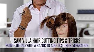 How To Point Cut With A Razor To Create Maximum Texture & Separation