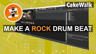 How to make a rock drum beat in Cakewalk