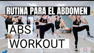 Rutina Para Abdomen Sin Saltos (Mancuerna 8Lb) | Cardio Dance Fitness