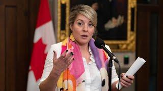 'It is time to leave Lebanon now': Joly speaks on evacuating Canadians