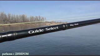 Обзор спиннинга для ТРОЛЛИГА в ОДНУ палку - Okuma Guide Select Big Bait Casting 2.43м до190г #дивер