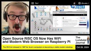 Open Source RISC OS Now Has WiFi and Modern Web Browser on Raspberry Pi