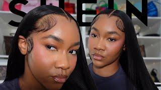 the best wig I tried from Shein  | frontal wig install tut  | SHEIN wig Buy 1 Get 1 Free