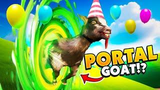 I Opened a PORTAL To Another Dimension in Goat Simulator 3!