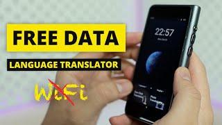 Fluentalk T1 Handheld Translator Device - No Wifi REQUIRED
