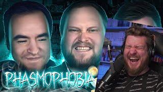 СМЕШНЫЕ МОМЕНТЫ С КУПЛИНОВЫМ ► Phasmophobia #11  | РЕАКЦИЯ НА КУПЛИНОВА