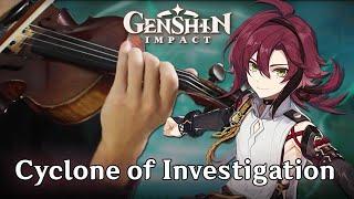 Shikanoin Heizou: Cyclone of Investigation (Violin Cover) | Genshin Impact