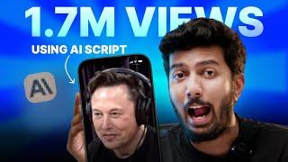 How To Use AI to Write Viral Reel Scripts - Claude Projects Tutorial