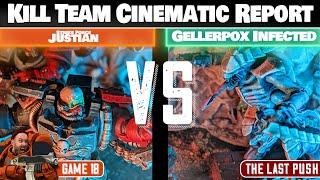 Strike Force Justian VS Gellerpox Nids - Cinematic Warhammer 40k Kill Team Battle Report