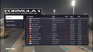 Anthony Nagel qualifying lap F1 2021 game career