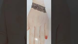 starting mehndi design short mehndi with Gul #short #mehndidesign #mehndi