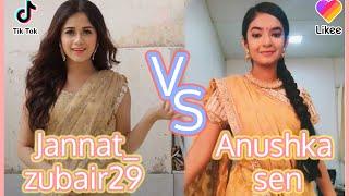 likee VS tik tok丨Anushka sen VS Jannat Zubair丨Number One Star Girl丨Likee Top video 2019