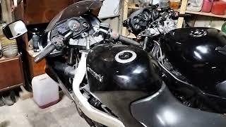 ZZR1100 Собрал мотор, всё работает всё отлично)