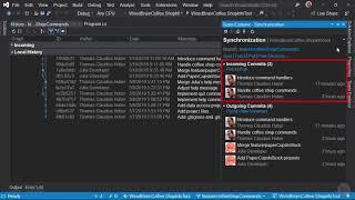 0407 Merge vs  Rebase in Visual Studio