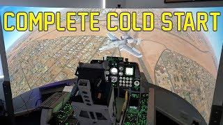 A Complete Cold Start - A10C Warthog Simulator