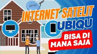 VSAT Internet Satelit UBIQU, Internet dari langit, solusi Internet untuk daerah susah sinyal