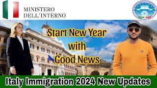 Italy Immigration 2024 update|Italy visa new update|Italy Agricultural visa|#saleemrazavlogs