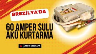 Alifatör Cihazı ile Brezilya'da 60 Amper Sulu Akü Kurtarma #aliusta #aku #alifatör #keşfet