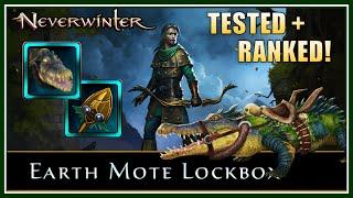 Neverwinter - Tested & Ranked the New Hank Companion and Alligator Mount! - Earth Mote Lockbox