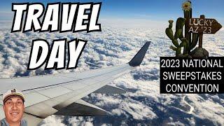 My Travel Day To Scottsdale, Arizona! The 2023 National Sweepstakes Convention Vlog Series