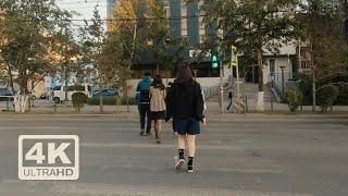 A summer evening walk in a part of Ulaanbaatar city | 4K | ASMR | Walking and Watching #citytour