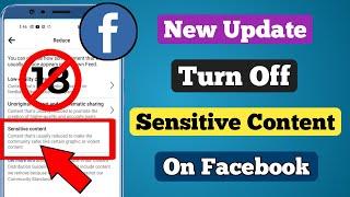 How To Turn Off Sensitive Content On Facebook (New Update) | Facebook Sensitive Content setting