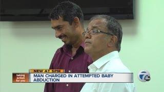 Man charged in attempted baby abduction