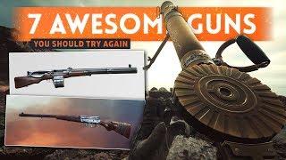  7 HUGELY IMPROVED GUNS YOU SHOULD TRY AGAIN! - Battlefield 1 Weapon Balance Update (TTK 2.0 Patch)
