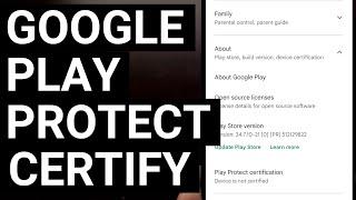 How to Manually Add a Device to Google Play Protect Certification