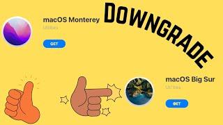 How to Downgrade MacOS Monterey to Big Sur - 2022 in just 3 MIN Step Wise