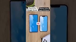 iPhone 13 pro vs Google pixel 6 pro antutu score #shorts