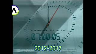 Телеканал Все Для Вас ТНТ, [Тамбов] Часы (2010-2017) (4:3)