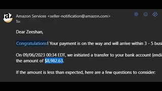 09-06-2023 Amazon Funds release from Section 3 seller code of conduct and dropshipping violation