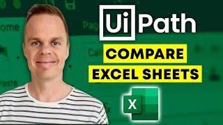UiPath | Compare Two Excel Sheets (/Data Tables) and Delete Matching Rows | Tutorial