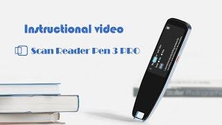 Instructional videoFull versionNEWYES Scan Reader Pen 3 PRO Translator & Reading Pen