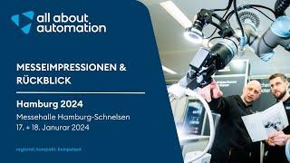 all about automation Hamburg 2024 // Messeimpressionen und Rückblick