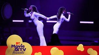 Chloe x Halle Perform "Warrior" / "The Kids Are All Right" | 2018 MTV Movie & TV Awards