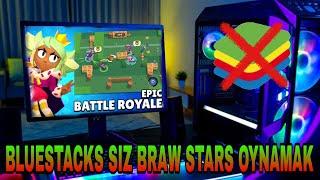 BİLGİSAYARA BLUESTACKS'SIZ BRAWL STARS NASIL İNDİRİLİR - 2024