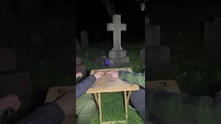 OUIJA BOARD IN A GRAVEYARD, ARE GHOSTS REAL? #ouijaboard #graveyard #ghosthunting #ghosts  #ouija