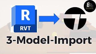 Revit to Twinmotion 2023 | How to Import Three (3) Models